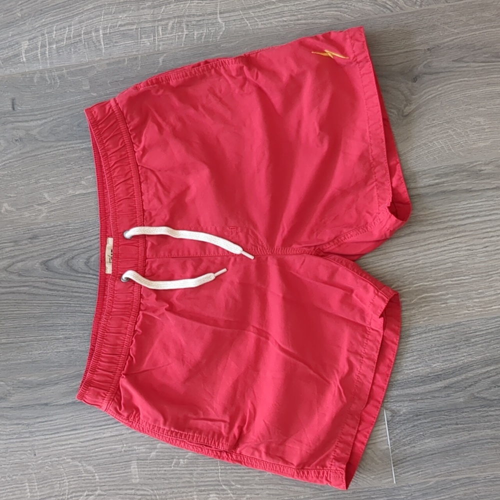 Red Lightning Bolt Swim Trunks